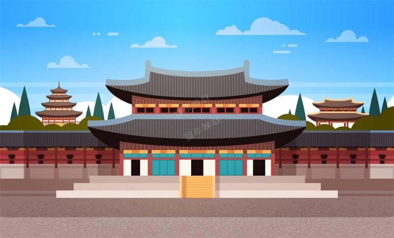 16套 韩国民族风建筑ai矢量素材插画场景 XD92216.jpg