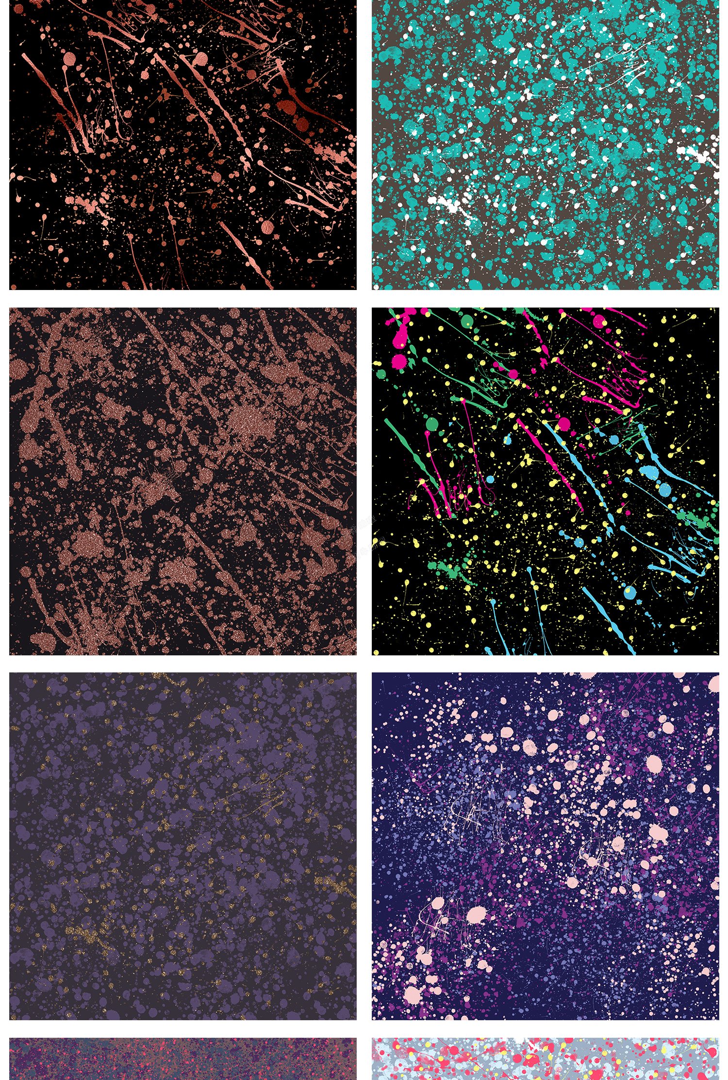 个性彩色喷墨泼墨水彩喷溅背景底纹贴图海报设计JPG高清图片素材4.jpg